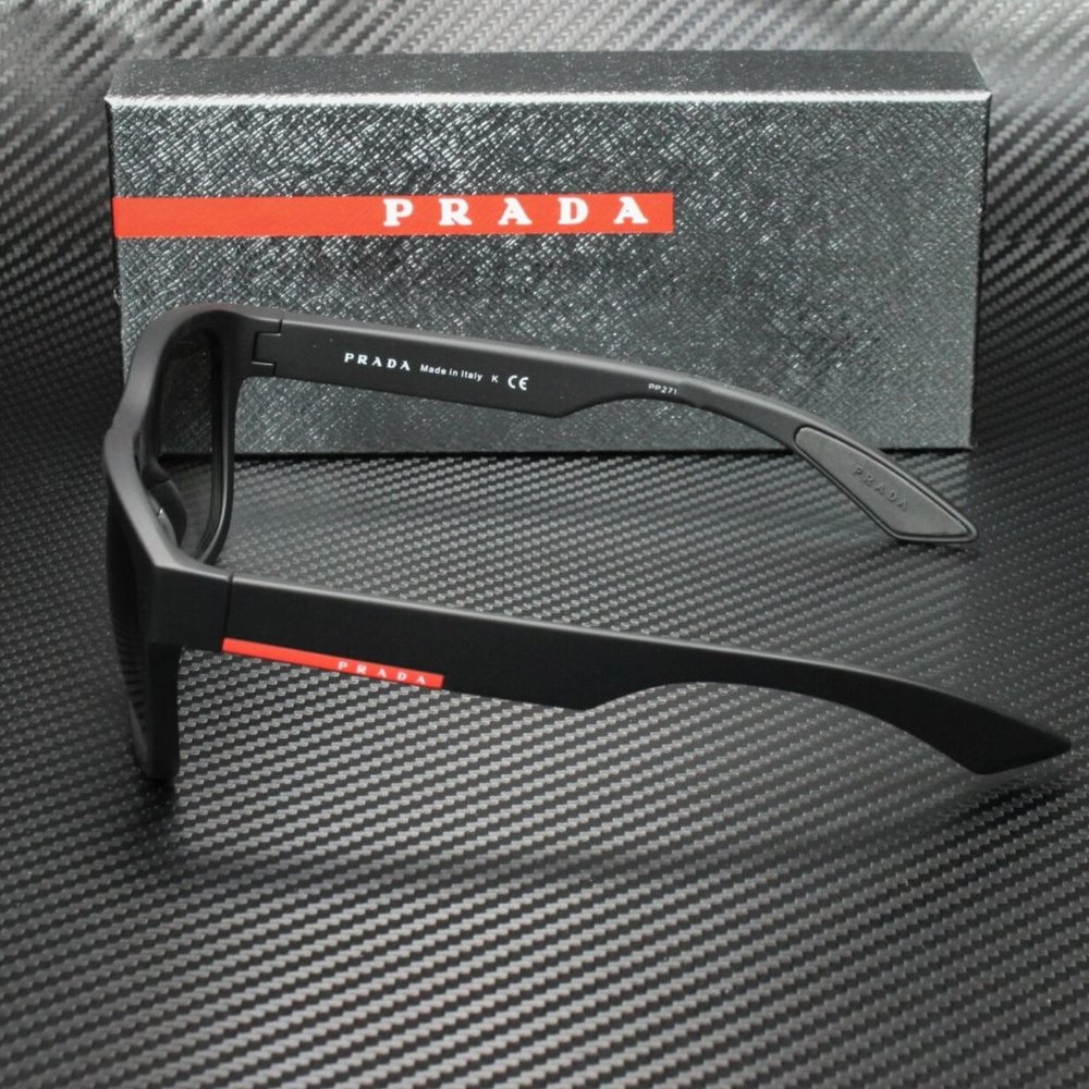 Mens Prada Black and Grey Gradient Sunglasses - Picture 4 of 4